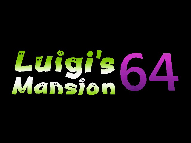 Luigi's Mansion 64